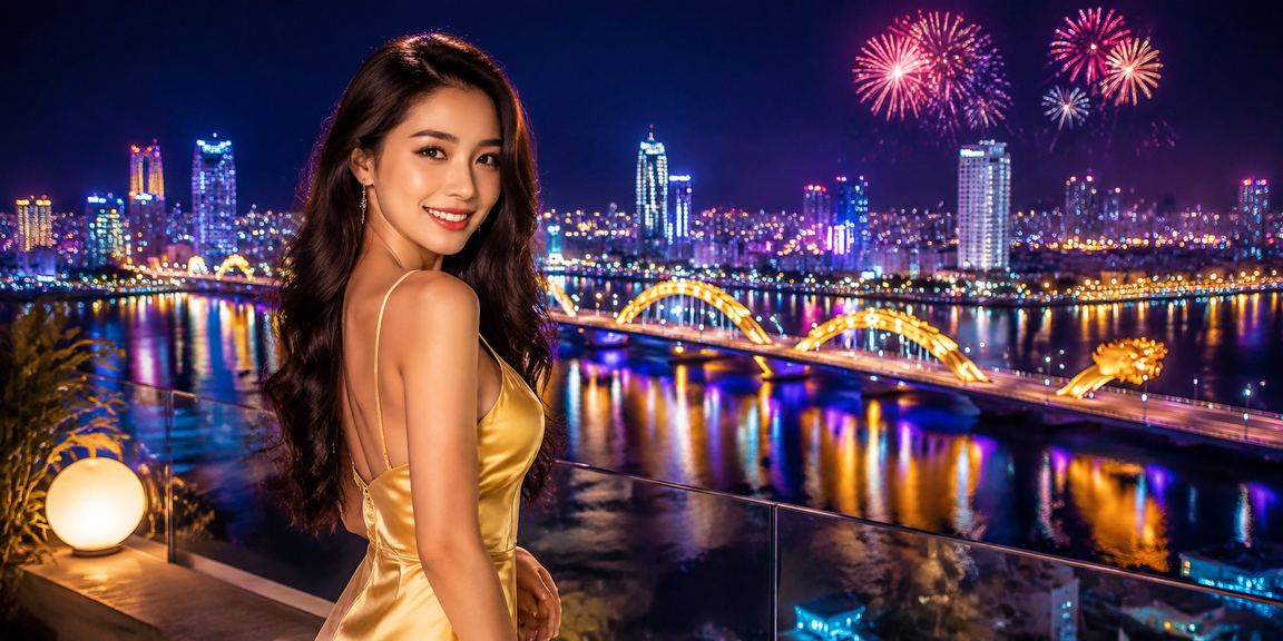 Giao diện ứng dụng casino trực tuyến vip10 tại Đà Nẵng về đêm